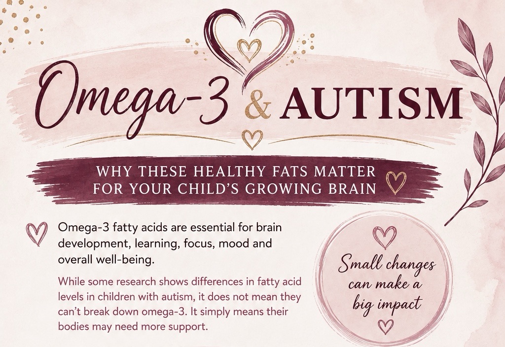 Omega-3 & Autism: Why These Healthy Fats Matter for Your Child’s Growing&nbsp;Brain